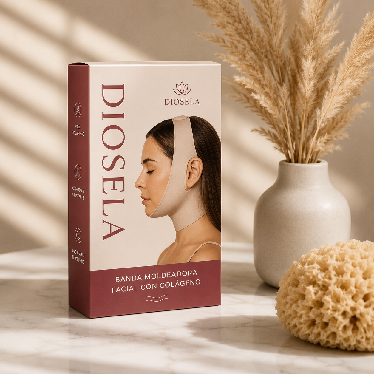 Banda facial modeladora de colágeno (Compra 1 y llévate 1 Gratis)