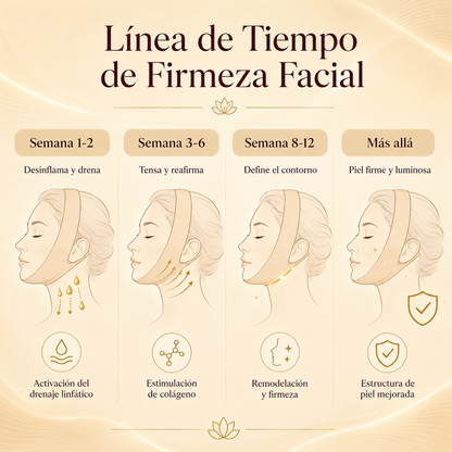 Banda facial modeladora de colágeno (Compra 1 y llévate 1 Gratis)