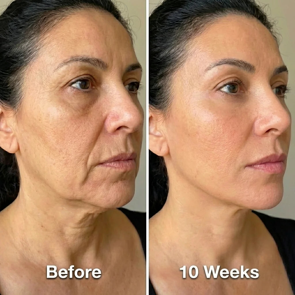 Envoltura facial modeladora con colágeno