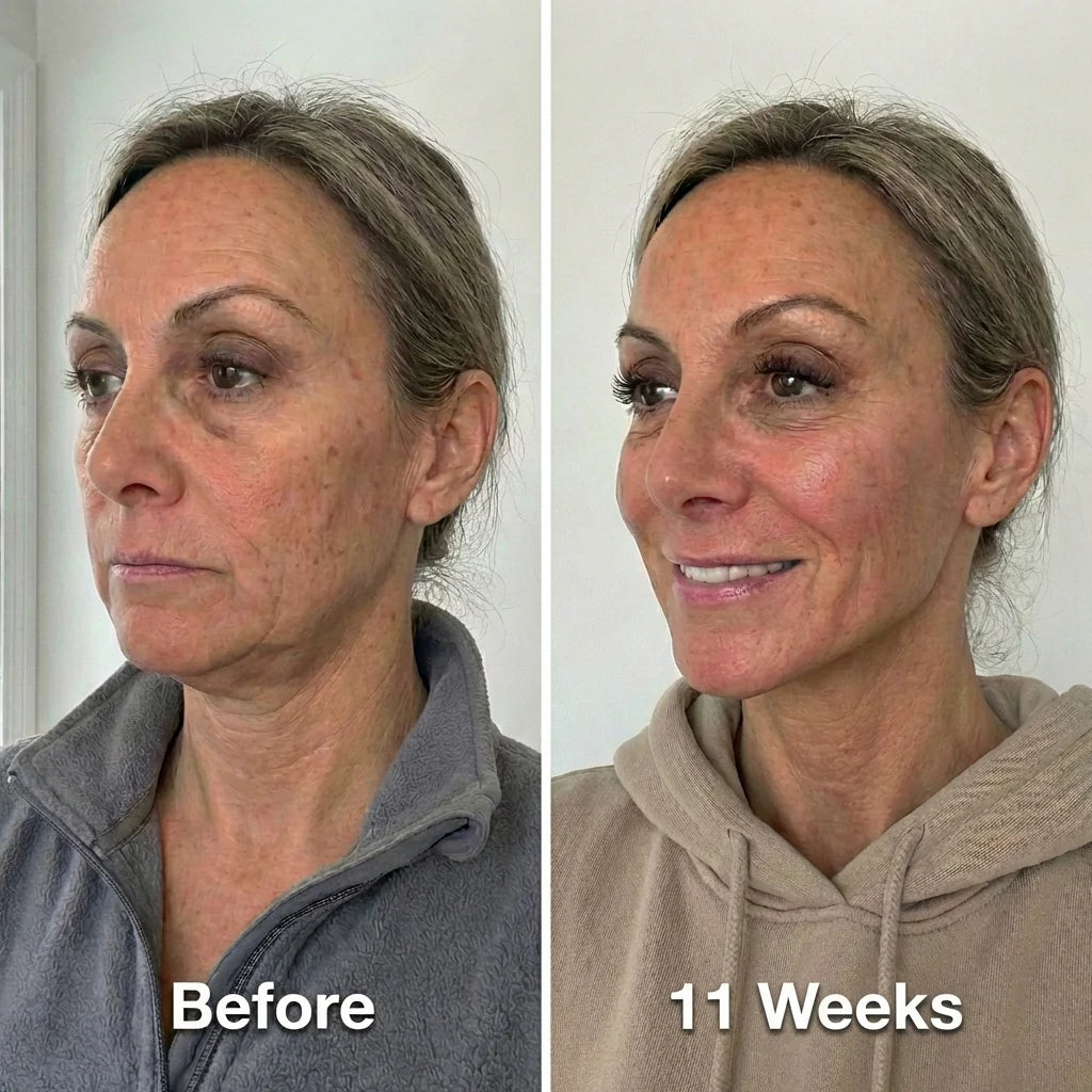 Envoltura facial modeladora con colágeno