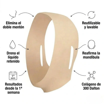 Banda facial modeladora de colágeno (Compra 1 y llévate 1 Gratis)
