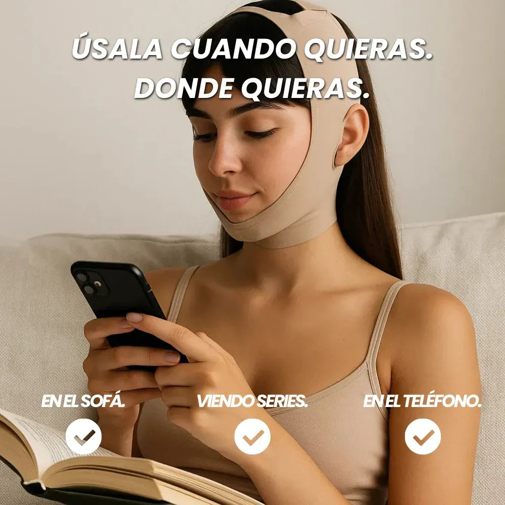 Banda facial modeladora de colágeno (Compra 1 y llévate 1 Gratis)